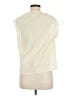 Tory Burch 100% Cotton Ivory Sleeveless Blouse Size 6 - photo 2