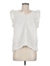 Dylan White Sleeveless Blouse Size M - photo 1