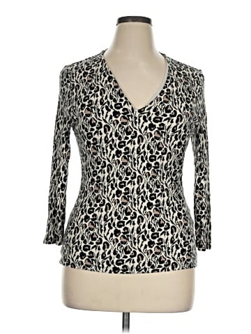 INC International Concepts 3/4 Sleeve Top (view 1)