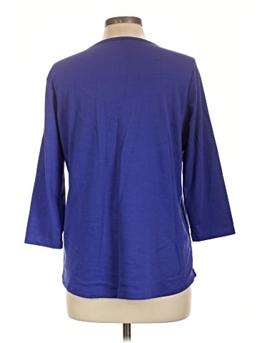 L.L.Bean 3/4 Sleeve Blouse (view 2)