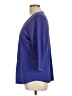 L.L.Bean 100% Supima Cotton Blue 3/4 Sleeve Blouse Size L - photo 5