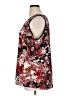Bobeau Floral Black Short Sleeve Blouse Size XL - photo 5