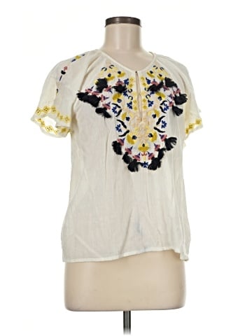 Antik Batik Short Sleeve Blouse (view 1)