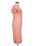 Unbranded Solid Orange Cocktail Dress Size XL - photo 4