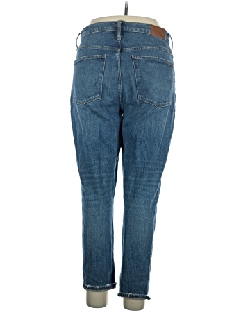 Madewell The Tall High-Rise Slim Boyjean in Lavern Wash (view 2)