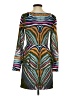 Mara Hoffman 100% Polyester Print Green Cocktail Dress Size 2 - photo 2