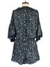 Raga 100% Polyester Paisley Blue Romper Size M - photo 2