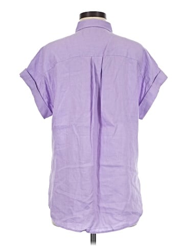 Lauren by Ralph Lauren Short Sleeve Button-Down Shirt (view 2)