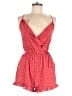 One Clothing Polka Dots Red Romper Size M - photo 1