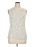 Chico's Silver Sweater Vest Size XL (3) - photo 1