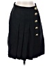 Max Mara Solid Black Formal Skirt Size 4 - photo 1
