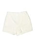Express Solid Ivory Shorts Size 10 - photo 1