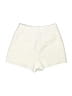 Express Solid Ivory Shorts Size 10 - photo 2
