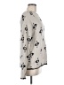Nic + Zoe Houndstooth Silver Pullover Sweater Size M - photo 4