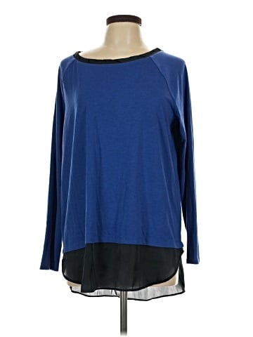 LOGO by Lori Goldstein Long Sleeve Top (view 1)