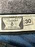 Volcom Chevron-herringbone Black Khaki Shorts Size 30 waist - photo 3
