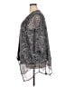 Investments 100% Polyester Silver Kimono Size 3X - photo 5
