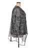 Investments 100% Polyester Silver Kimono Size 3X - photo 4