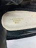 Lands' End Canvas 100% Leather Black Wedges Size 9 - photo 3