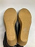 Lands' End Canvas 100% Leather Black Wedges Size 9 - photo 5