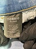 Torrid Blue Denim Shorts Size 2X Plus (2) - photo 4