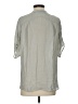 Vince. Gray Short Sleeve Blouse Size S - photo 2
