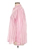 Talbots 100% Cotton Stripes Pink Long Sleeve Blouse Size L - photo 5