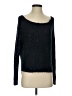 Jennifer Lopez Metallic Black Blue Pullover Sweater Size S - photo 1