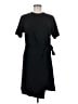 Vince. Solid Black Casual Dress Size M - photo 1