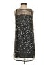 Ann Taylor LOFT 100% Polyester Stars Silver Cocktail Dress Size XS - photo 1