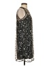 Ann Taylor LOFT 100% Polyester Stars Silver Cocktail Dress Size XS - photo 4