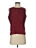 Notations 100% Polyester Burgundy Sleeveless Blouse Size S - photo 1