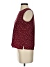 Notations 100% Polyester Burgundy Sleeveless Blouse Size S - photo 5