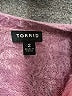 Torrid Pink Purple Pullover Sweater Size 2X Plus (2) - photo 7