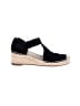 Tory Burch Black Wedges Size 6 1/2 - photo 1