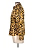 St. John Animal Print Gold Long Sleeve Blouse Size 10 - photo 5