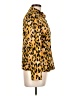 St. John Animal Print Gold Long Sleeve Blouse Size 10 - photo 4