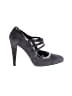 Stuart Weitzman 100% Leather Gray Heels Size 6 1/2 - photo 1