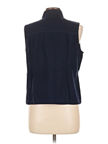 Casual Corner Sleeveless Button-Down Shirt (view 2)