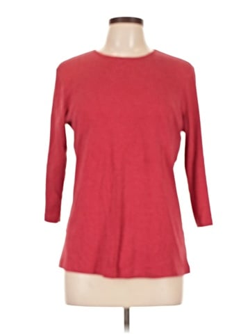 Christopher & Banks 3/4 Sleeve T-Shirt (view 1)