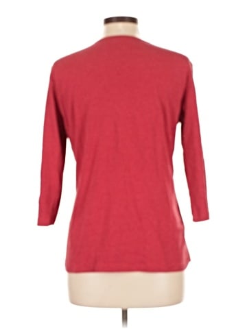 Christopher & Banks 3/4 Sleeve T-Shirt (view 2)