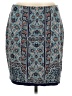Max Studio Paisley Teal Blue Casual Skirt Size L - photo 1