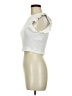 Zara Ivory Sleeveless T-Shirt Size M - photo 5