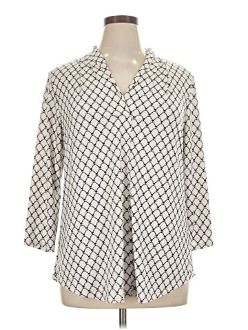 Charter Club 3/4 Sleeve Blouse (view 1)