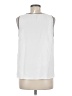 Vince Camuto 100% Polyester White Sleeveless Blouse Size M - photo 2