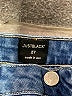 Just Black Blue Denim Shorts Size 27 waist - photo 3