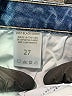 Just Black Blue Denim Shorts Size 27 waist - photo 4