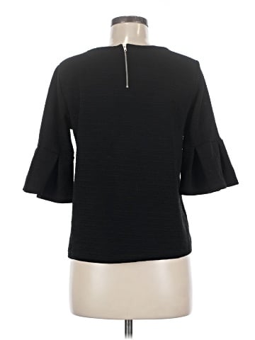 Green Envelope 3/4 Sleeve Top (view 2)