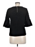 Green Envelope Black 3/4 Sleeve Top Size M - photo 2