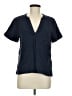 J.Crew 100% Cotton Blue Short Sleeve Blouse Size M - photo 1